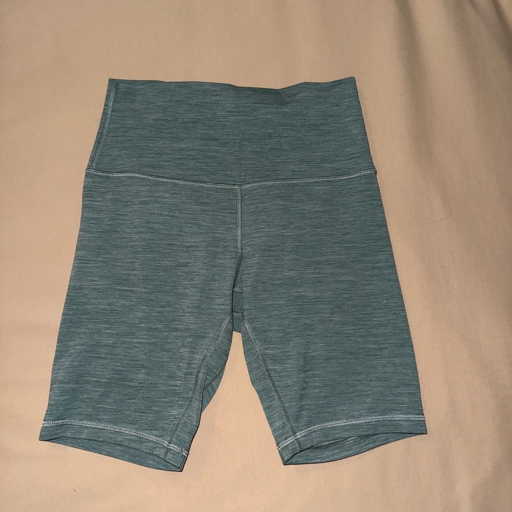 lululemon athletica Teal Bike Shorts